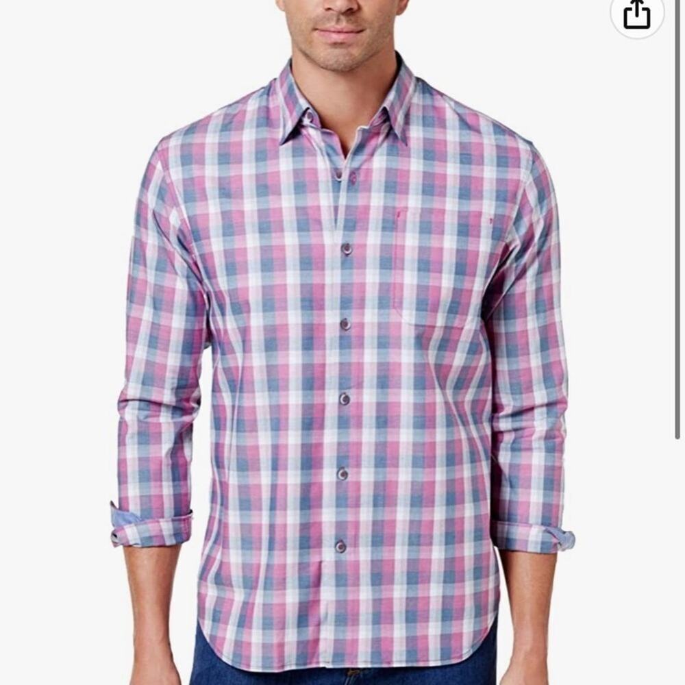 Tommy Bahama Mens Stretch Button Up Shirt‎